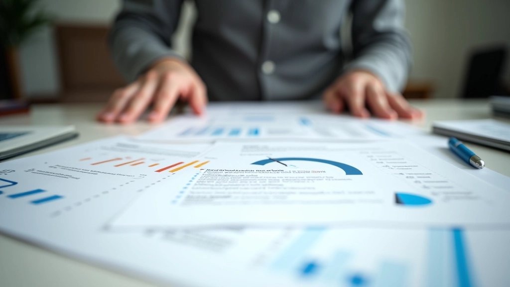 Accessibility audit checklist showing WCAG standards, color contrast testing, font size measurements, and focus state validation on professional design document
