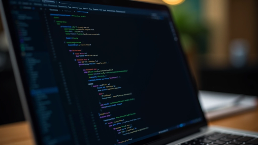 Code editor showing CSS with rem units and font size declarations properly structured